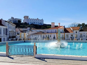 Estremoz Portugal Fountain and Castle