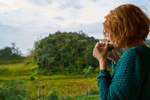 Woman Drinking Tea