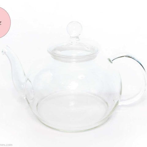 Glass Teapot with Infuser 14 oz | Arogya Holistic Healing