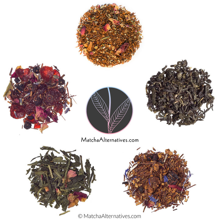 Relaxing Floral Quintet (5 Petalicious Teas Bundle) - Matcha Alternatives